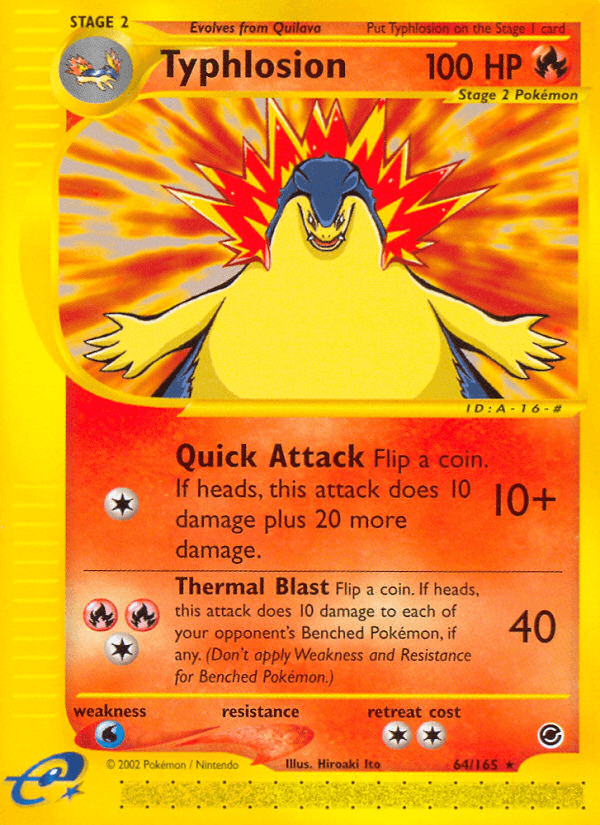 Typhlosion Expedition Base Set