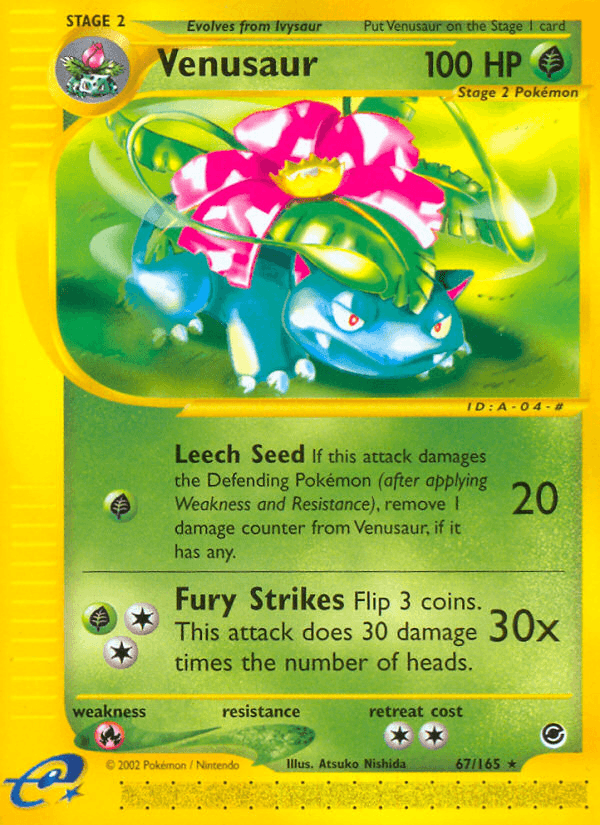 Venusaur Expedition Base Set