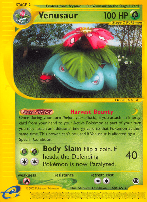 Venusaur Expedition Base Set
