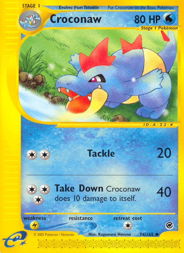 Croconaw Expedition Base Set