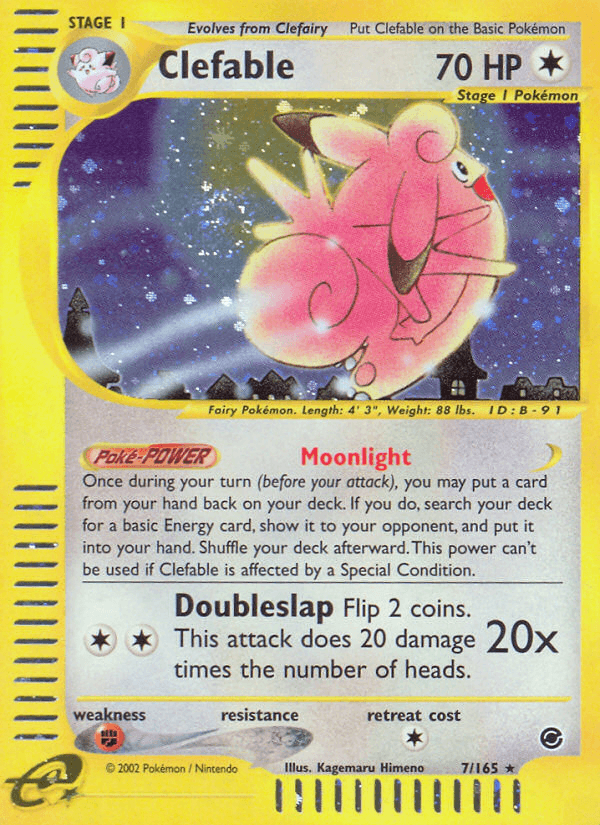 Clefable Expedition Base Set