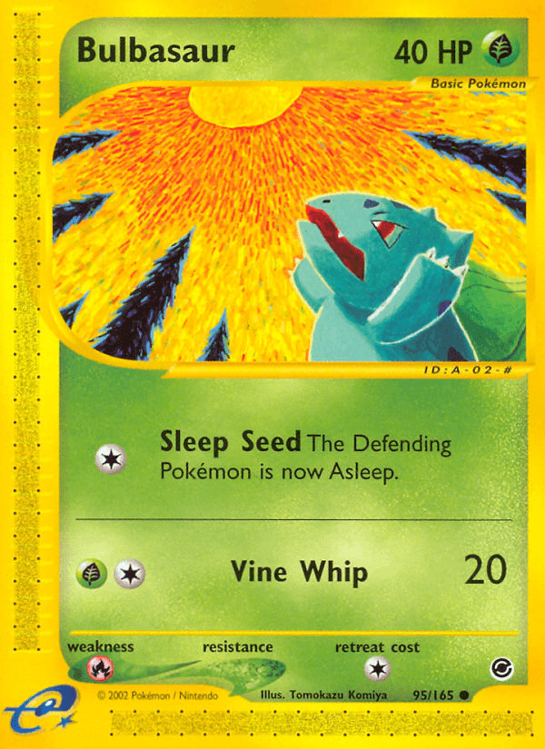 Bulbasaur Expedition Base Set