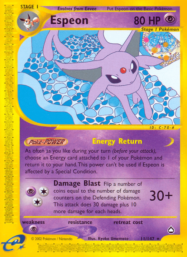Espeon Aquapolis