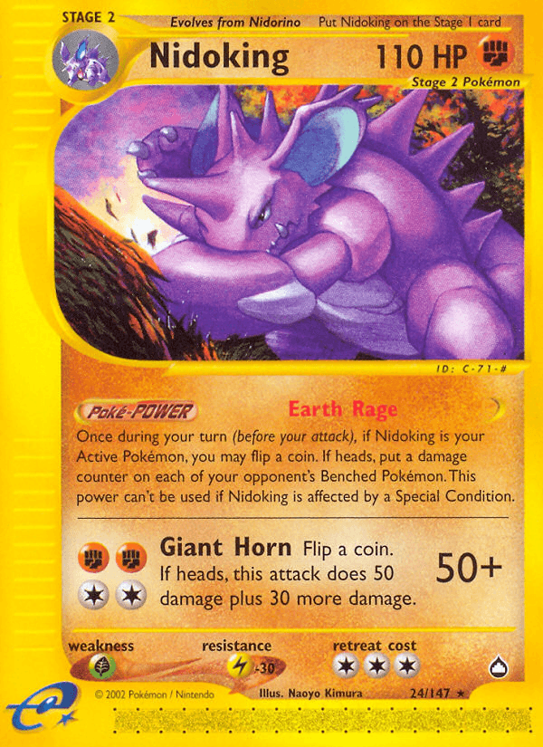 Nidoking Aquapolis