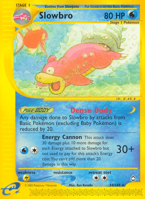 Slowbro Aquapolis