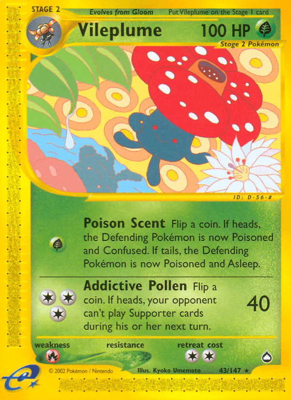 Vileplume Aquapolis