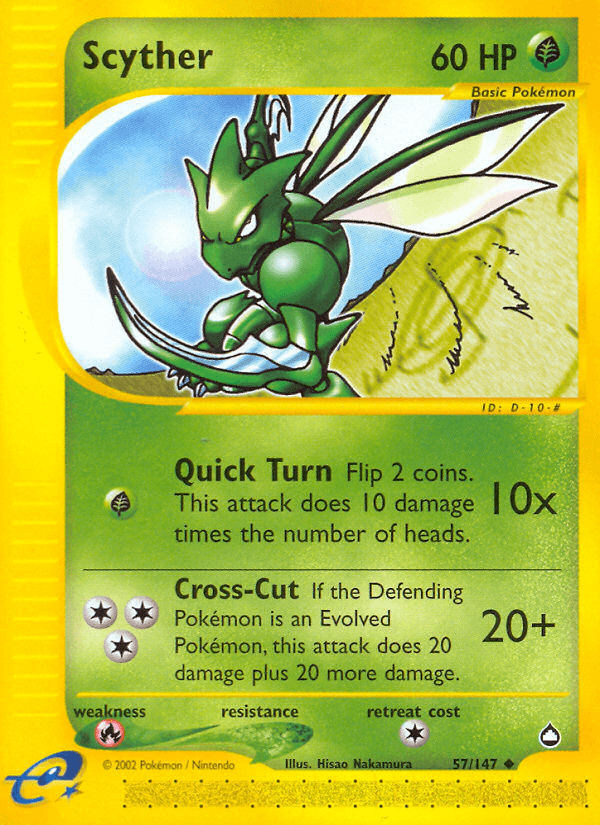 Scyther Aquapolis
