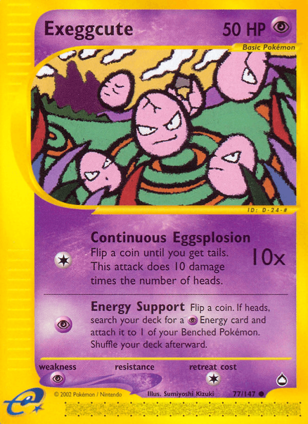 Exeggcute Aquapolis