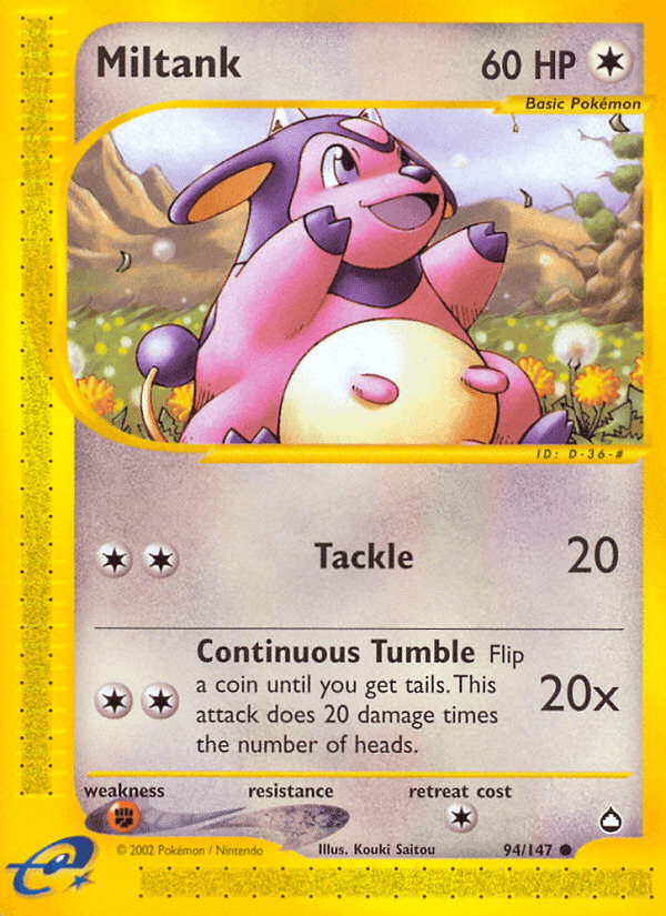 Miltank Aquapolis