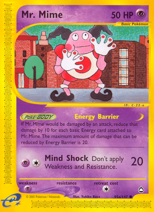 Mr. Mime Aquapolis