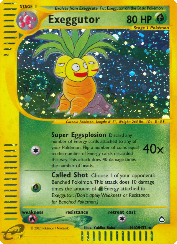 Exeggutor Aquapolis