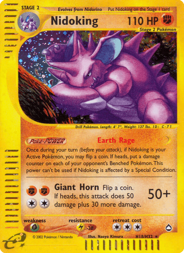 Nidoking Aquapolis