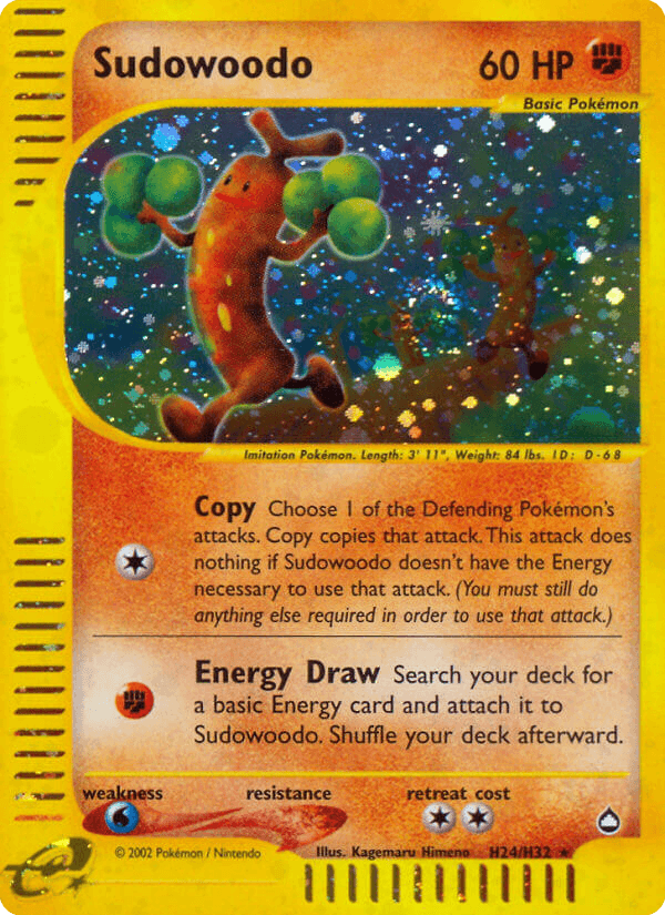Sudowoodo Aquapolis