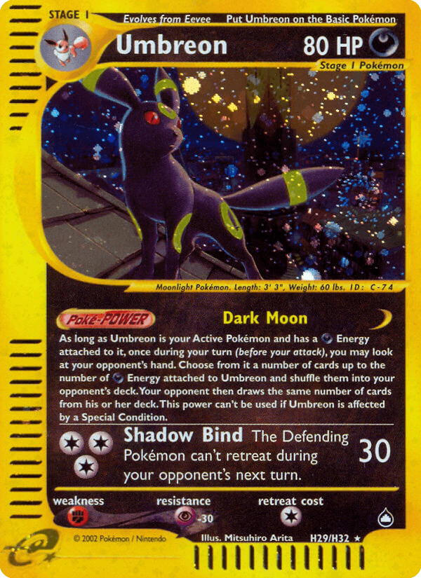 Umbreon Aquapolis