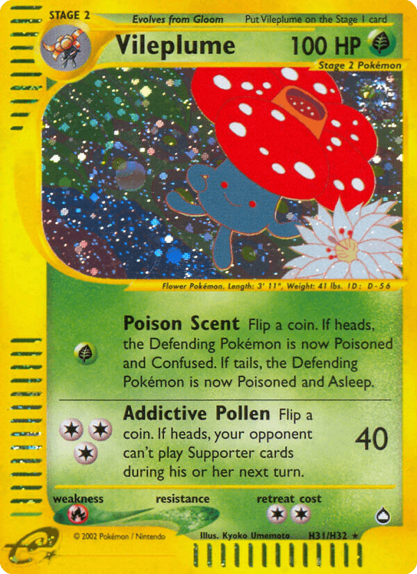 Vileplume Aquapolis