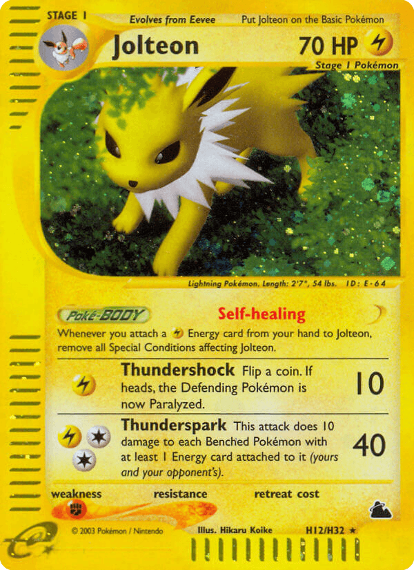 Jolteon Skyridge
