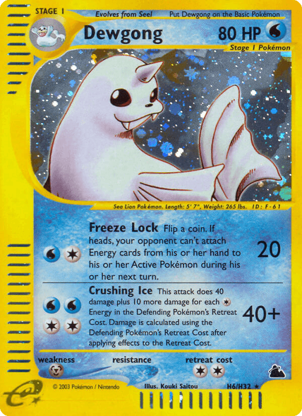 Dewgong Skyridge