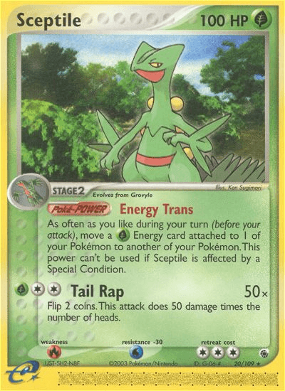 Sceptile Ruby & Sapphire