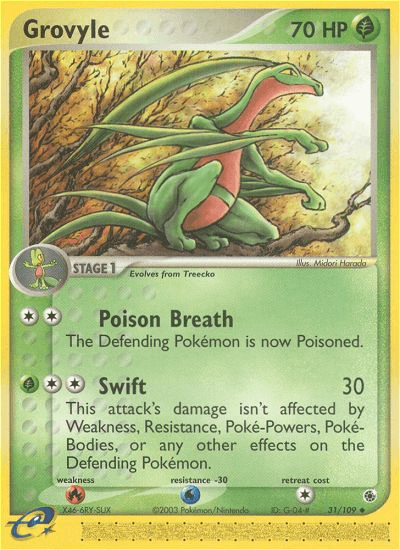 Grovyle Ruby & Sapphire