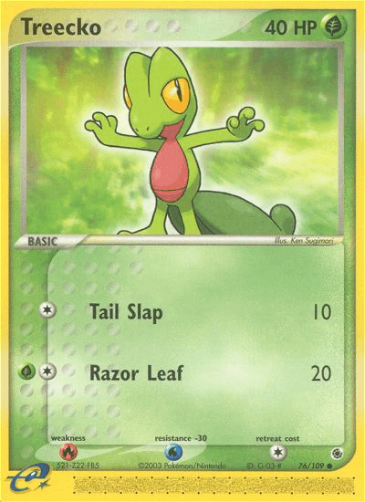Treecko Ruby & Sapphire