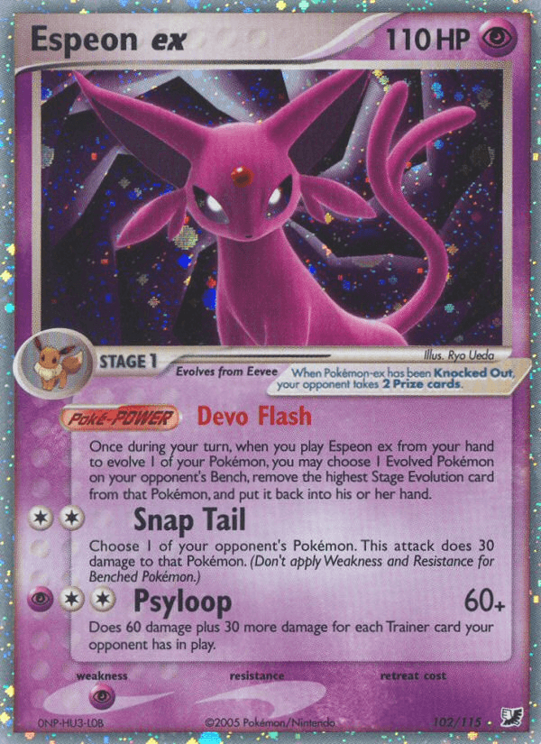 Espeon ex Unseen Forces