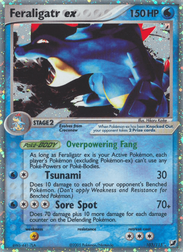 Feraligatr ex Unseen Forces