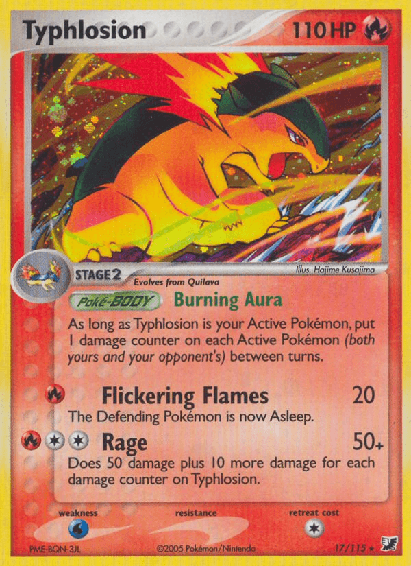 Typhlosion Unseen Forces
