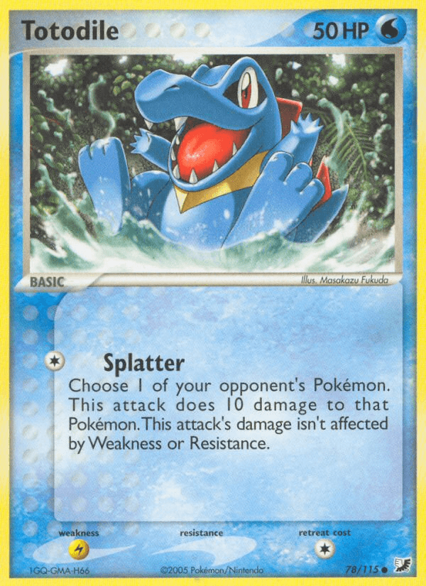 Totodile Unseen Forces