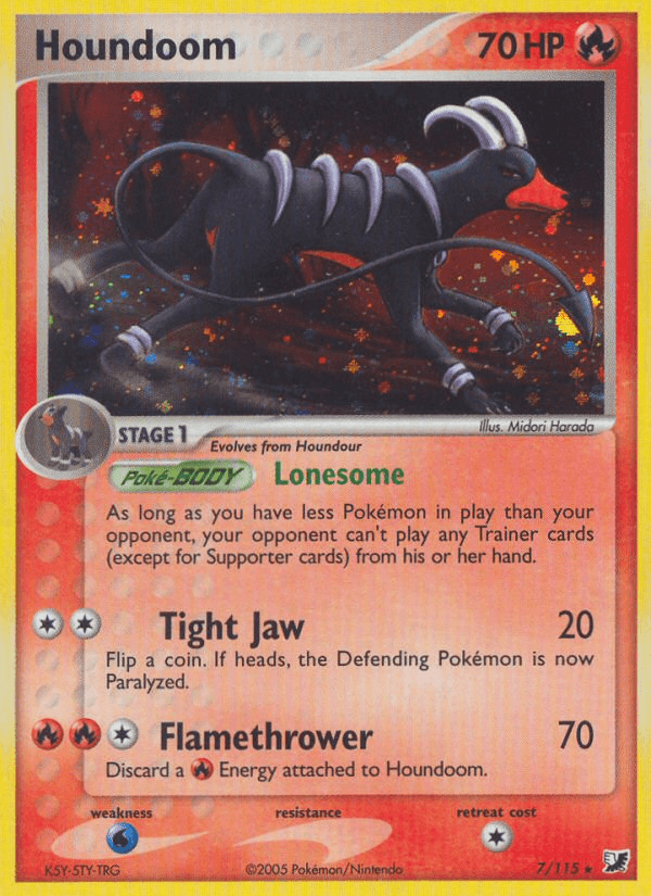Houndoom Unseen Forces