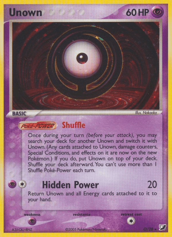 Unown Unseen Forces