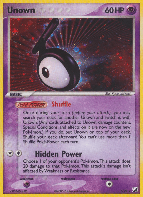 Unown Unseen Forces