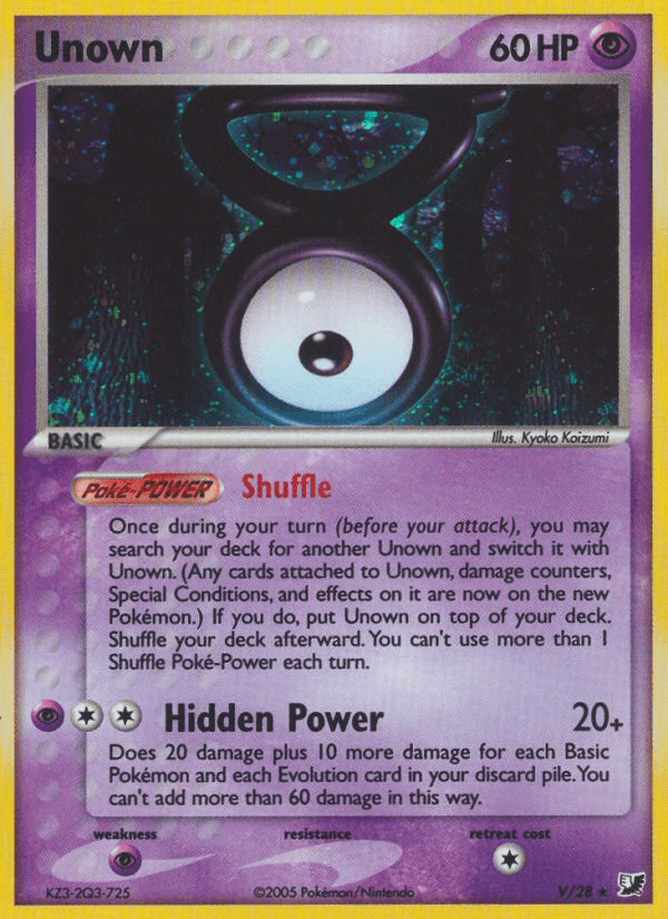 Unown Unseen Forces