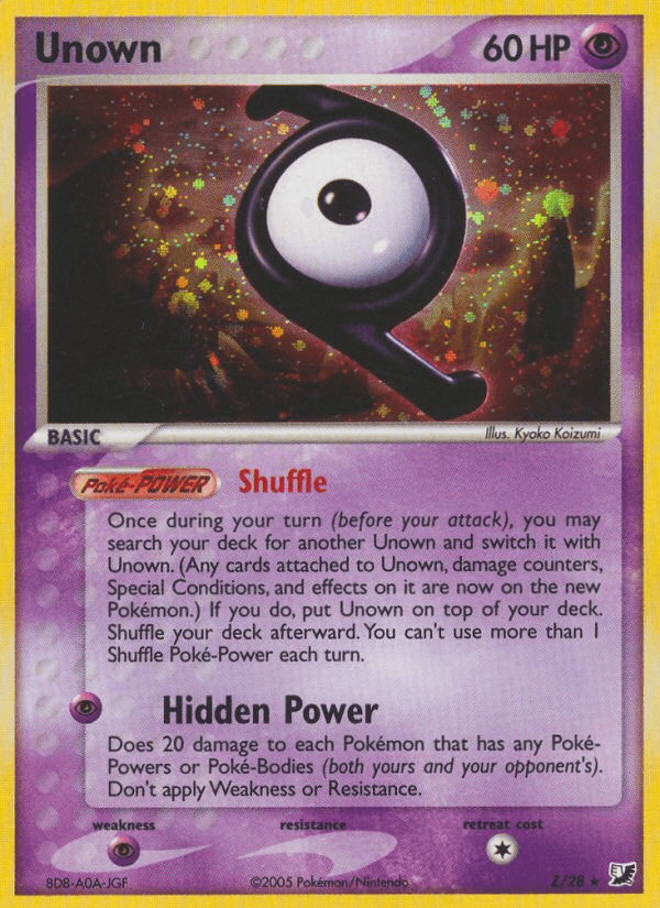 Unown Unseen Forces