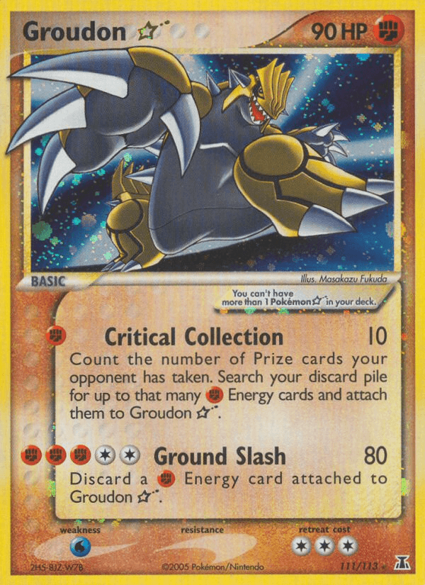Groudon ★ Delta Species