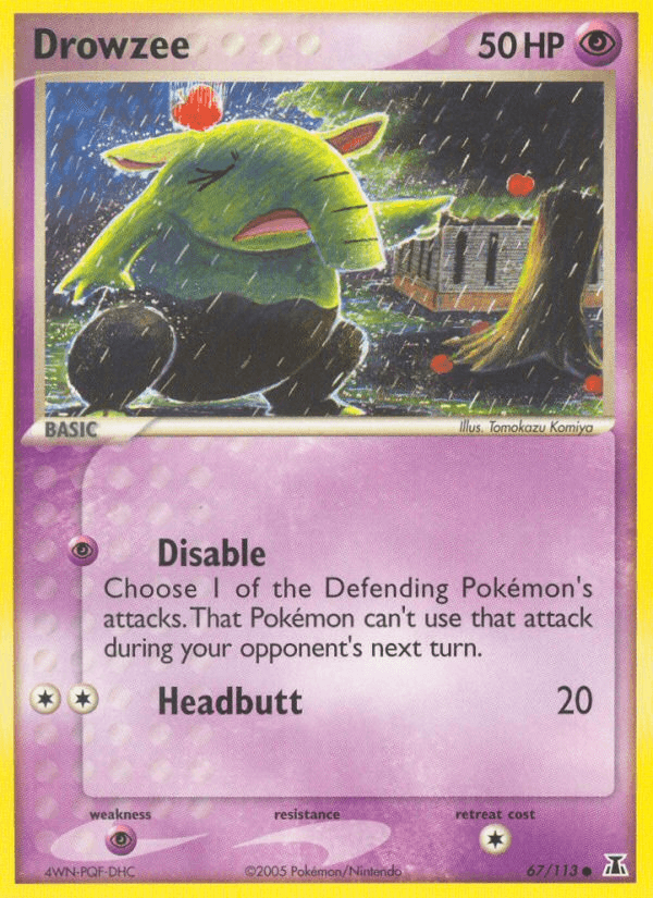 Drowzee Delta Species