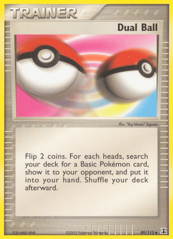 Dual Ball Delta Species