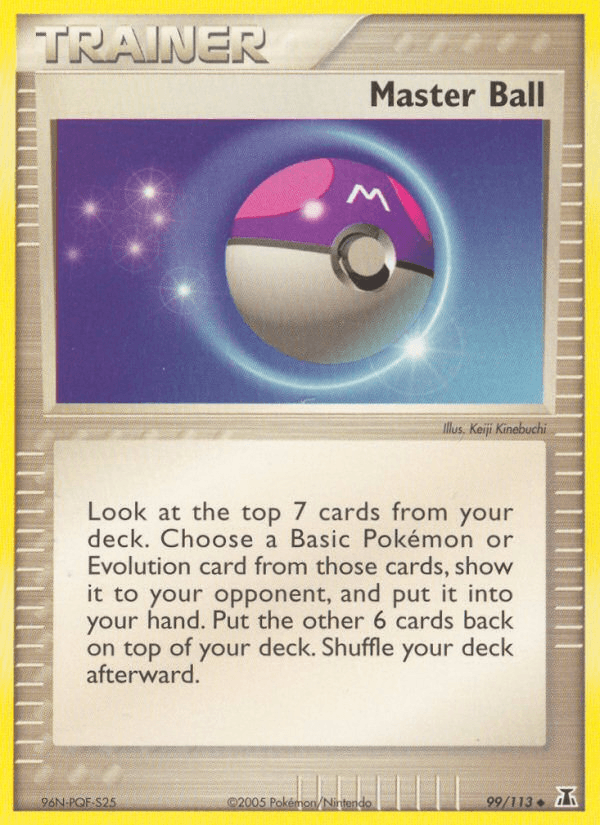 Master Ball Delta Species