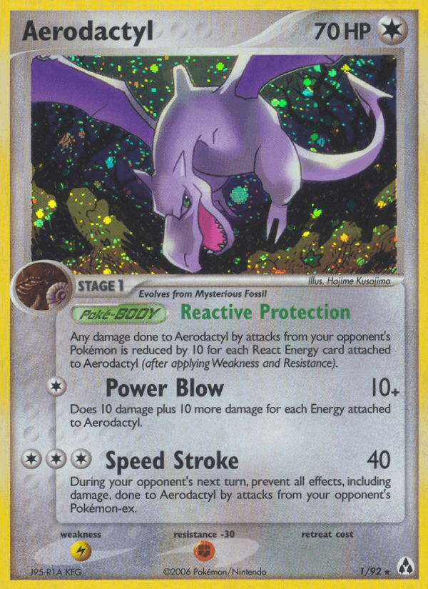 Aerodactyl Legend Maker