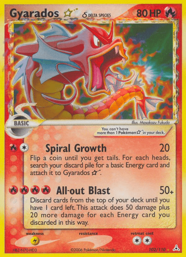 Gyarados ★ δ Holon Phantoms