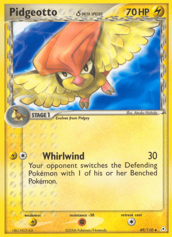 Pidgeotto δ Holon Phantoms