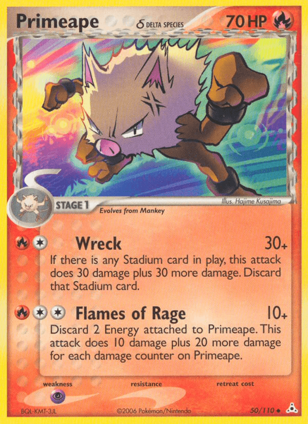 Primeape δ Holon Phantoms