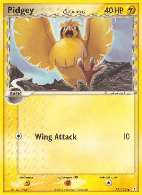 Pidgey δ Holon Phantoms