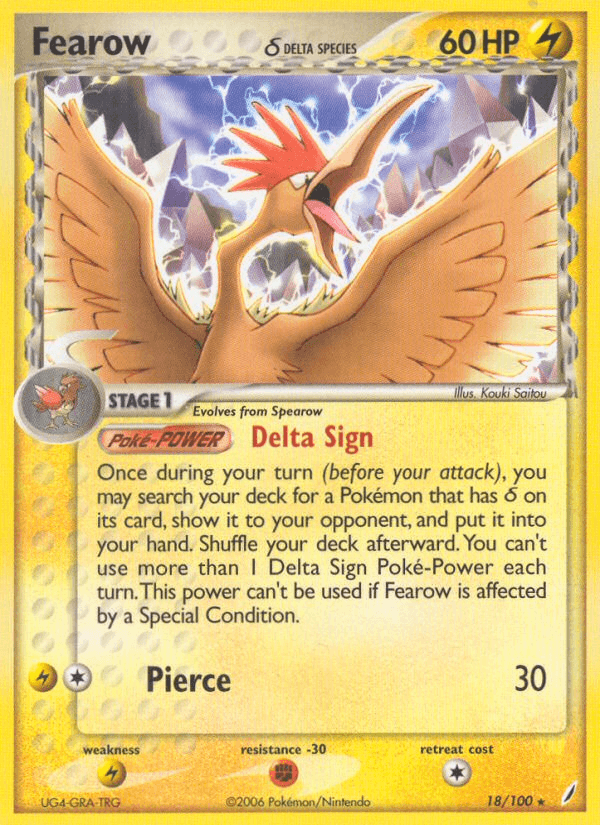 Fearow δ Crystal Guardians