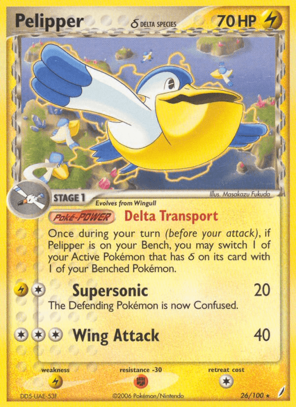 Pelipper δ Crystal Guardians