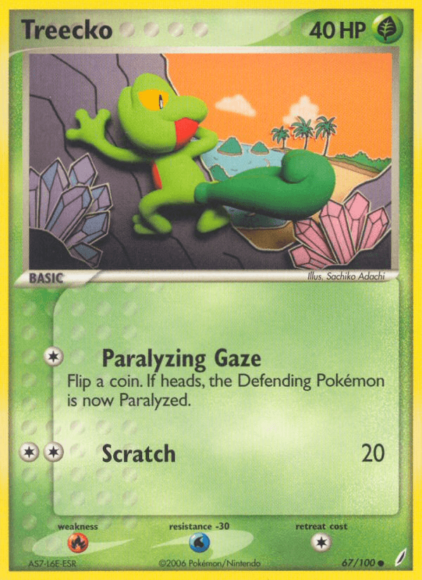Treecko Crystal Guardians