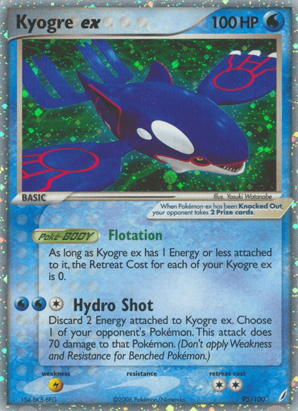 Kyogre ex Crystal Guardians