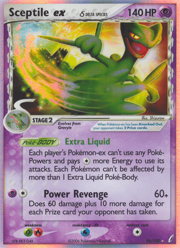Sceptile ex δ Crystal Guardians