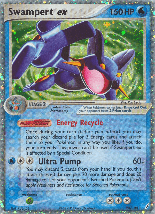 Swampert ex Crystal Guardians