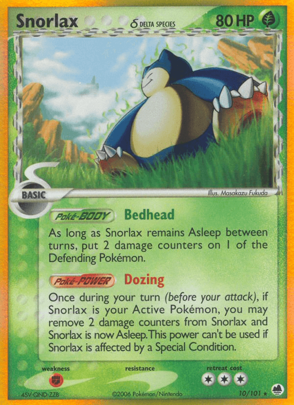 Snorlax δ Dragon Frontiers