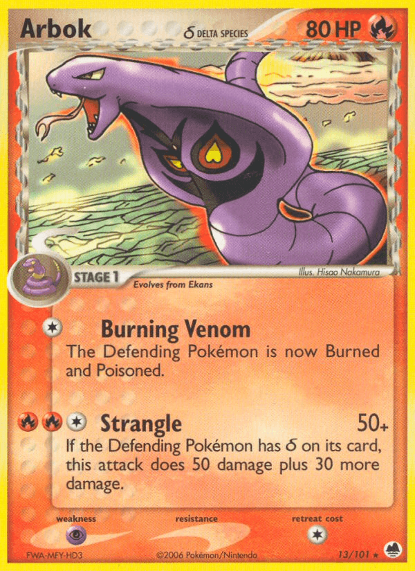 Arbok δ Dragon Frontiers